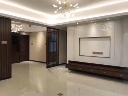 西安紫苹果装饰太乙城115㎡三居室中式风格装饰装修案例